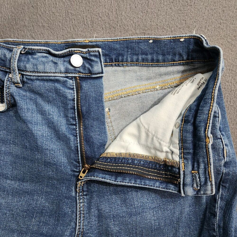 Ann Taylor Women 8P High Rise Flare Jeans - Picture 5 of 12